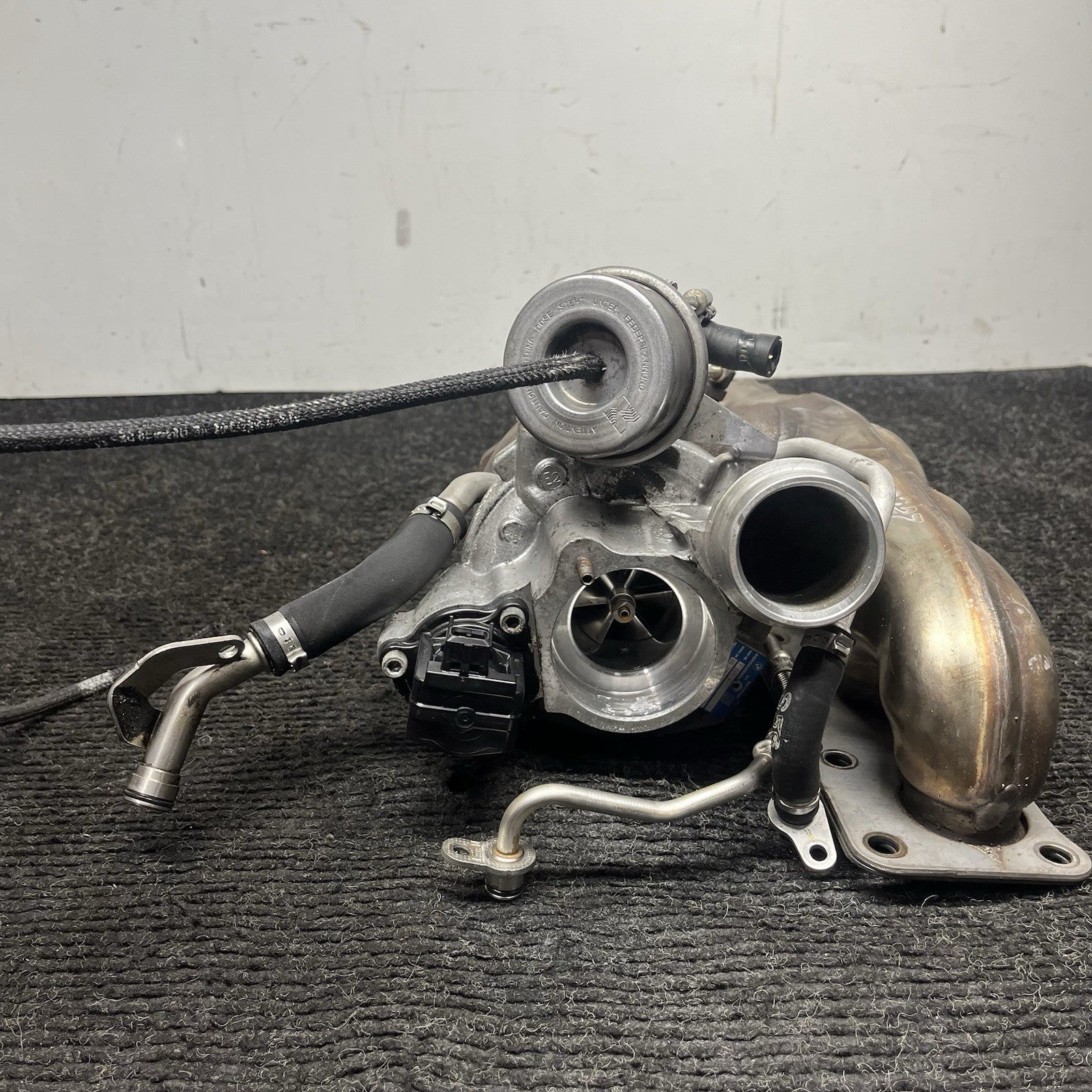 ☑️ 11-13 OEM BMW E82 E88 E90 E92 F22 F30 Engine N55 Turbo Charger PWG 89k Miles