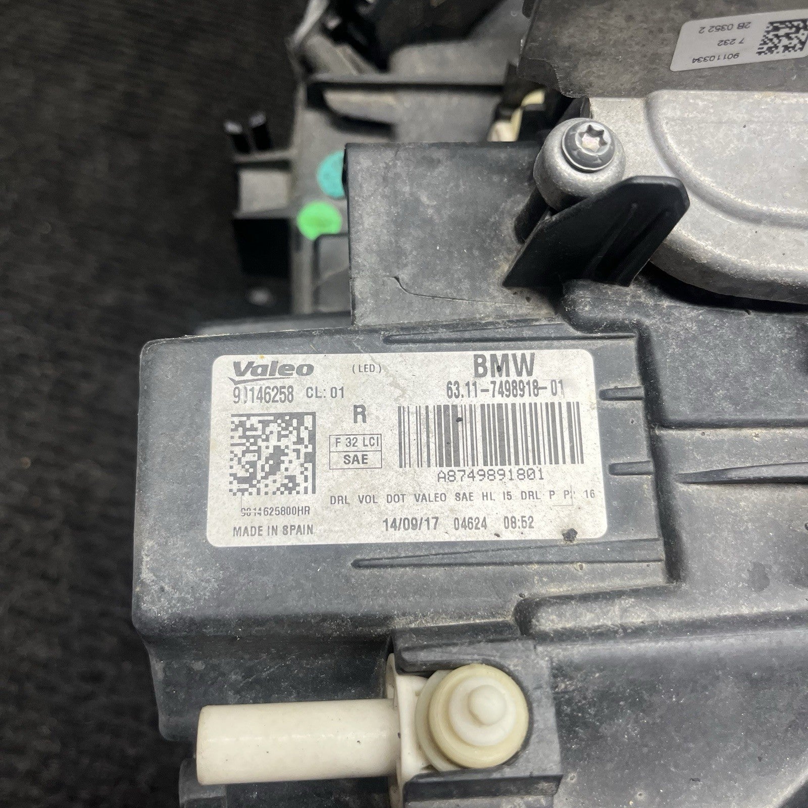 ☑️ 2018-2020 BMW 4 Series 430i M3 M4 Headlight Right Passenger Side LED OEM NOTE