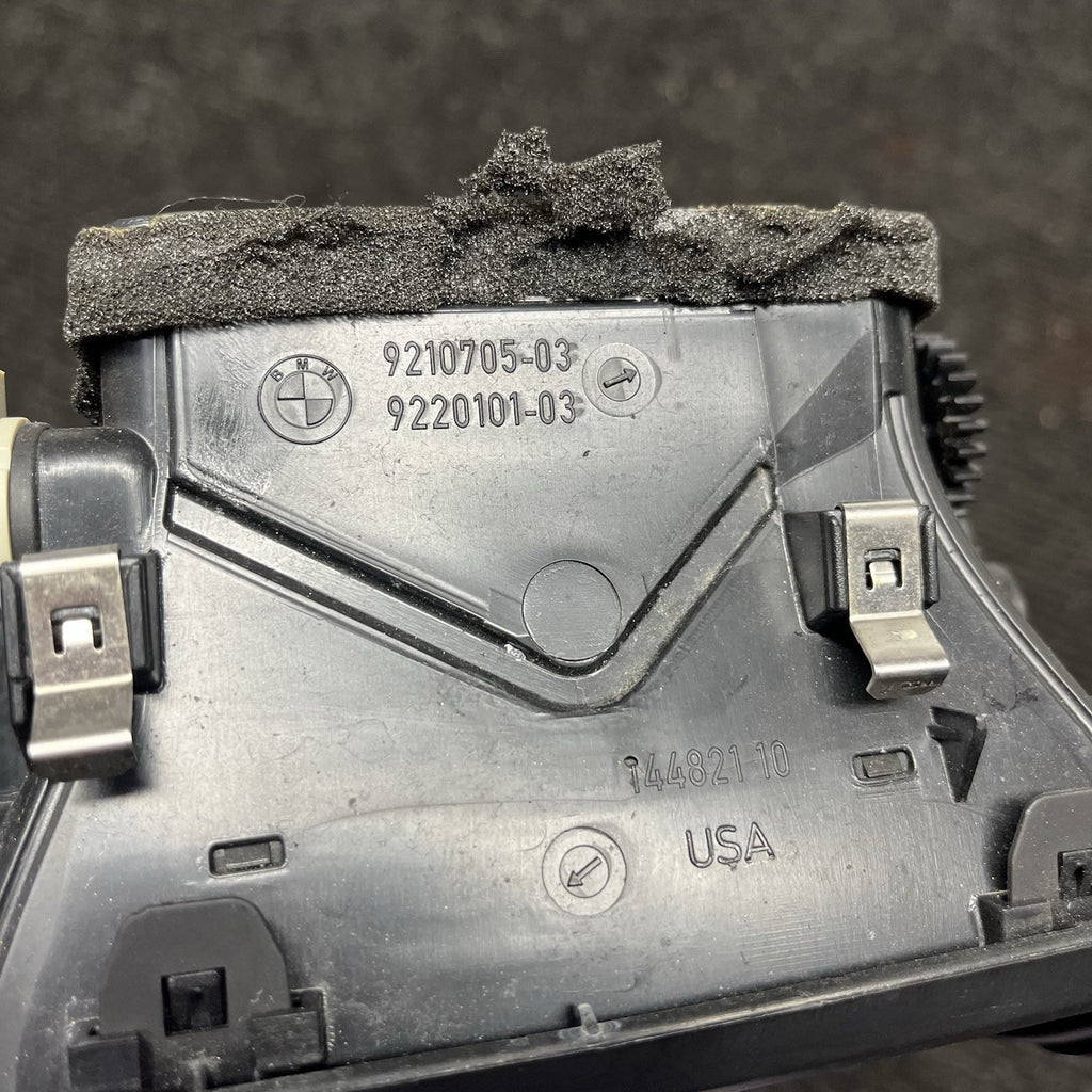 ☑️ 07-14 BMW X5 E71 X6 E70 Dash Center Hvac AC Heater Vent Duct Hazard Lock OEM