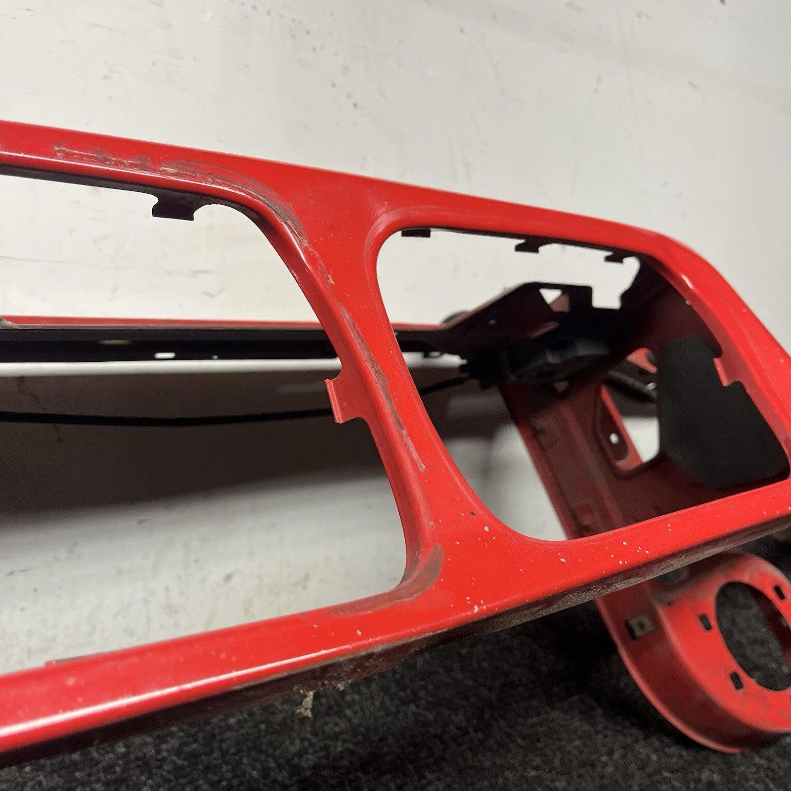 ☑️ 91-99 BMW E36 3 Series M3 Front Clip Radiator Core Support Panel Hellrot OEM