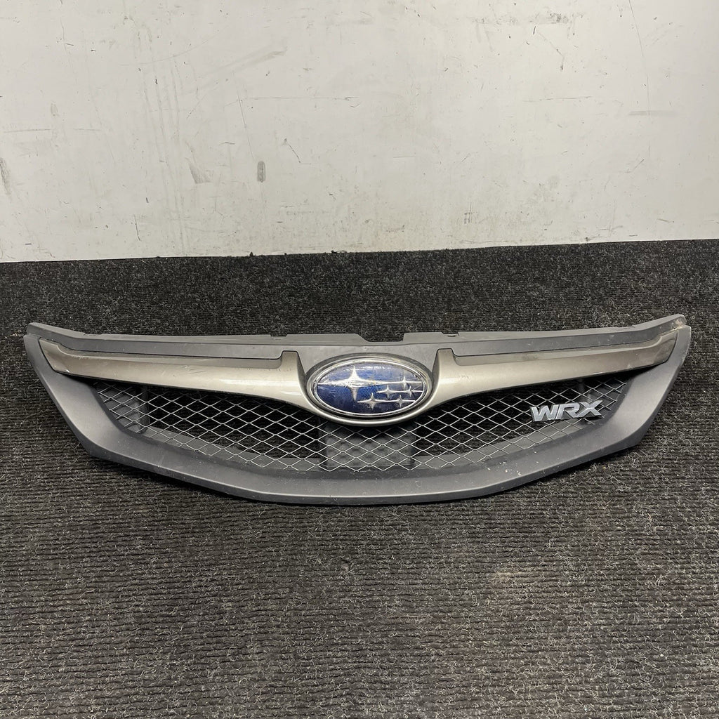 ☑️ OEM 2008-2012 Subaru Impreza WRX Gray Sport Grille Subaru Logo