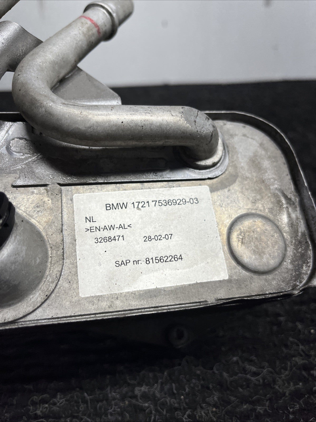 ☑️ 08-13 OEM BMW E88 E82 135 Convertible Coupe Engine N54 N55 Oil Cooler