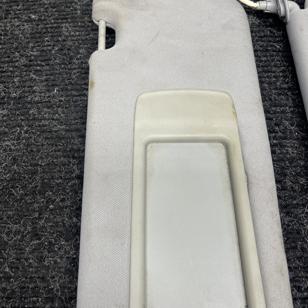 ☑️ 2006-2011 BMW E90 Sun Visor Shade Set Visors Left Right Pair Gray OEM