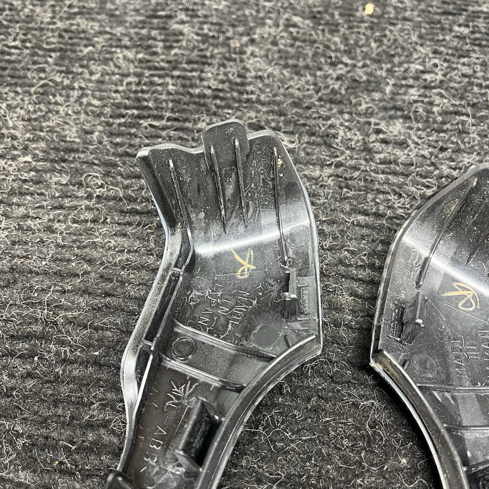 ☑️ 13-20 Subaru BRZ Interior Door Panel Grab Handle Trim Pair Left & Right OEM