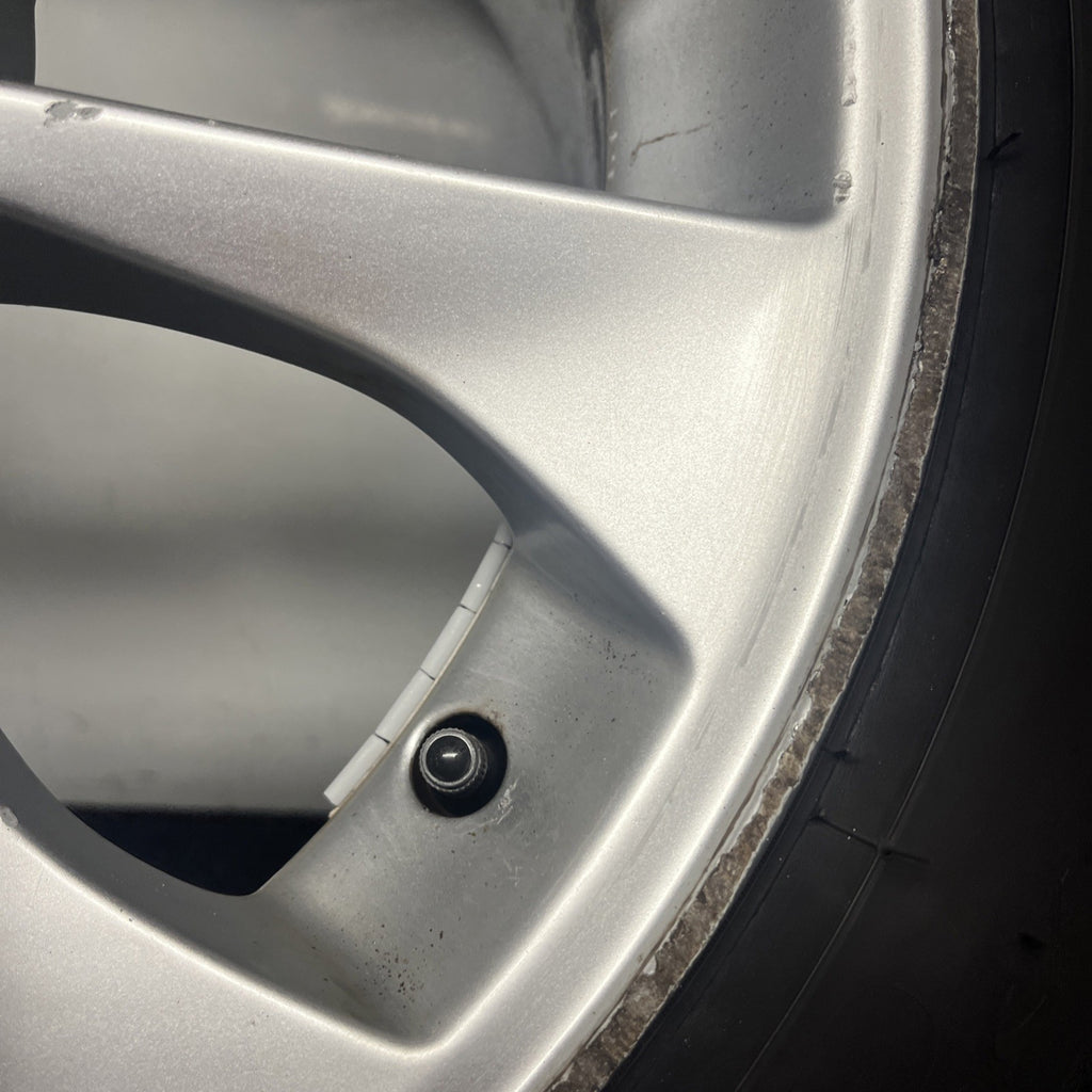 ☑️ Bmw E46 330 328 325 Oem Rim Factory Wheel 17" X 7" 10 Spoke Scuffs 6757042