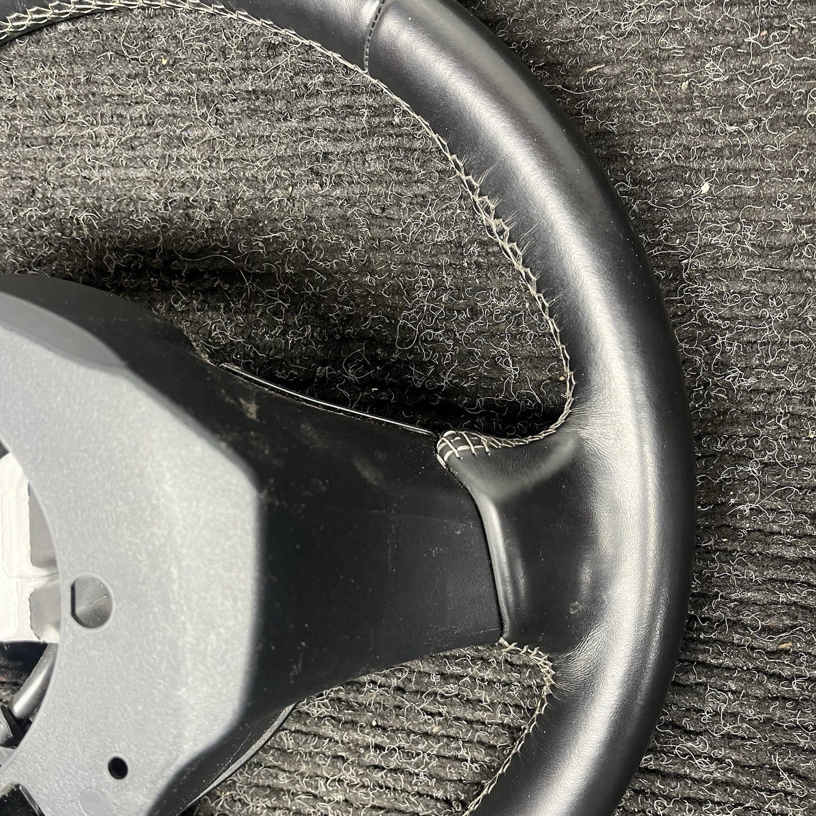 ☑️ 22-24 TOYOTA GR86 STEERING WHEEL LEATHER BLACK OEM MANUAL GS131-16410