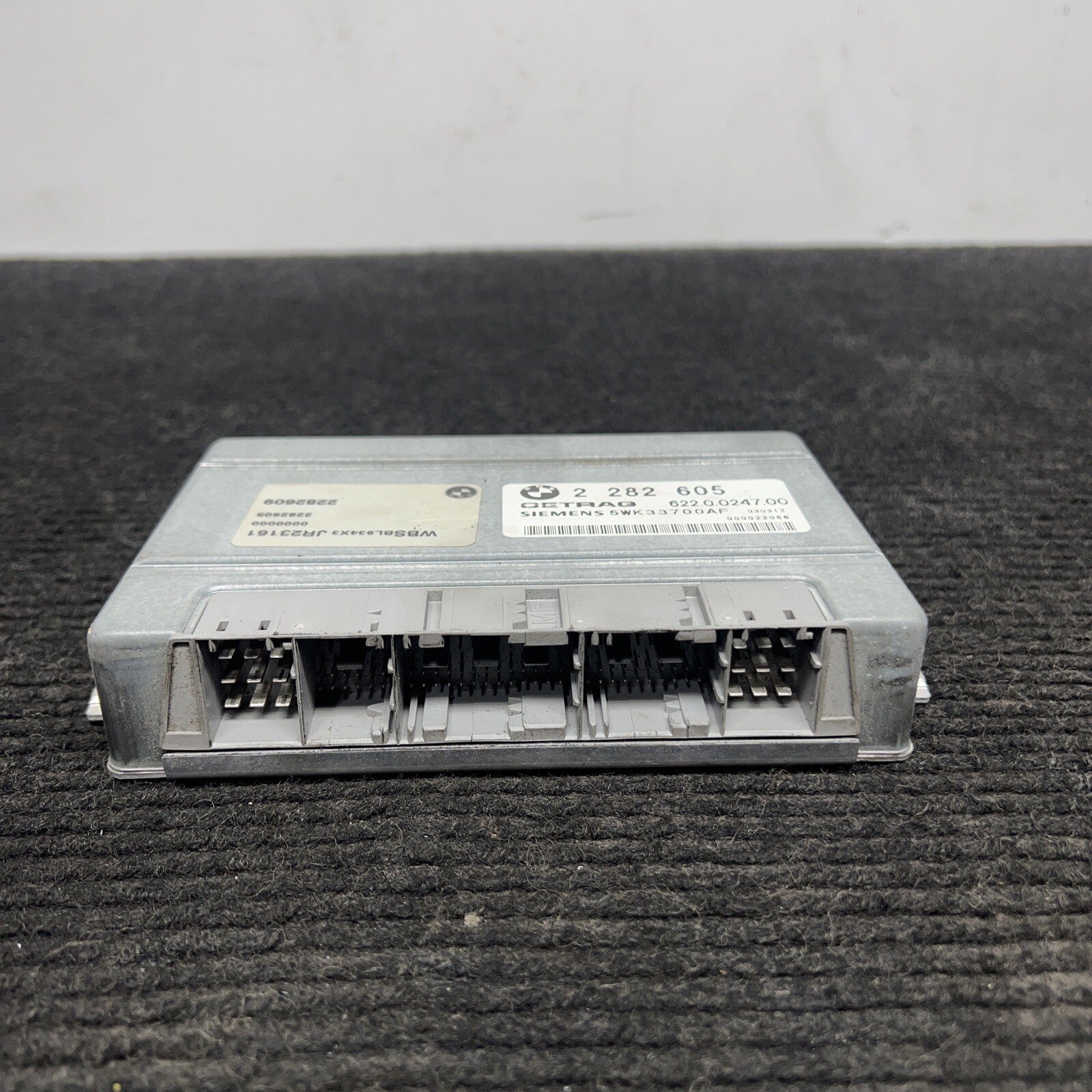 ☑️ BMW E46 M3 S54 ENGINE SMG SEQUENTIAL MANUAL GEARBOX CONTROL UNIT TCM 2282875