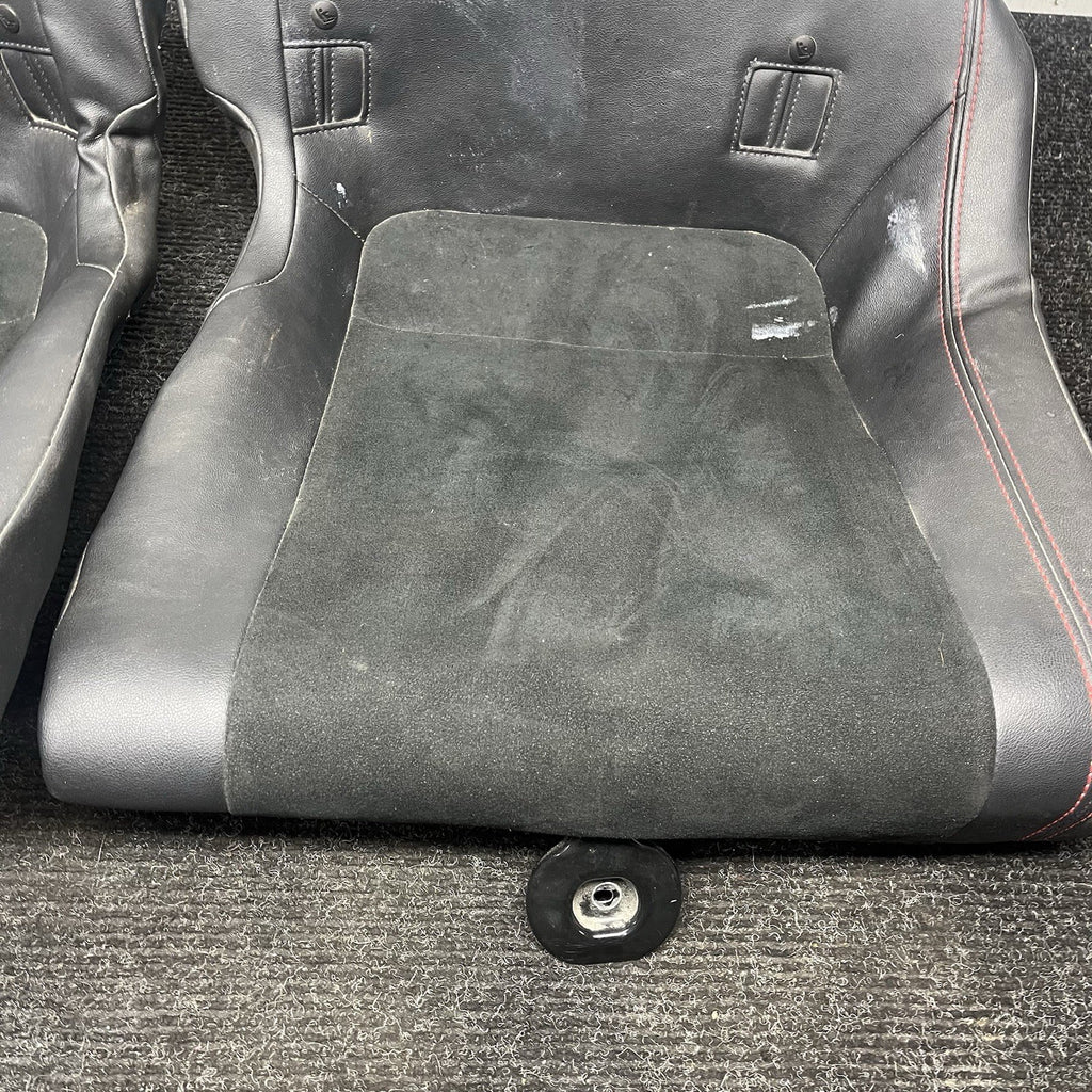 ☑️ 13-17 SUBARU BRZ REAR LOWER BOTTOM SEAT CUSHION COVER PAIR OEM