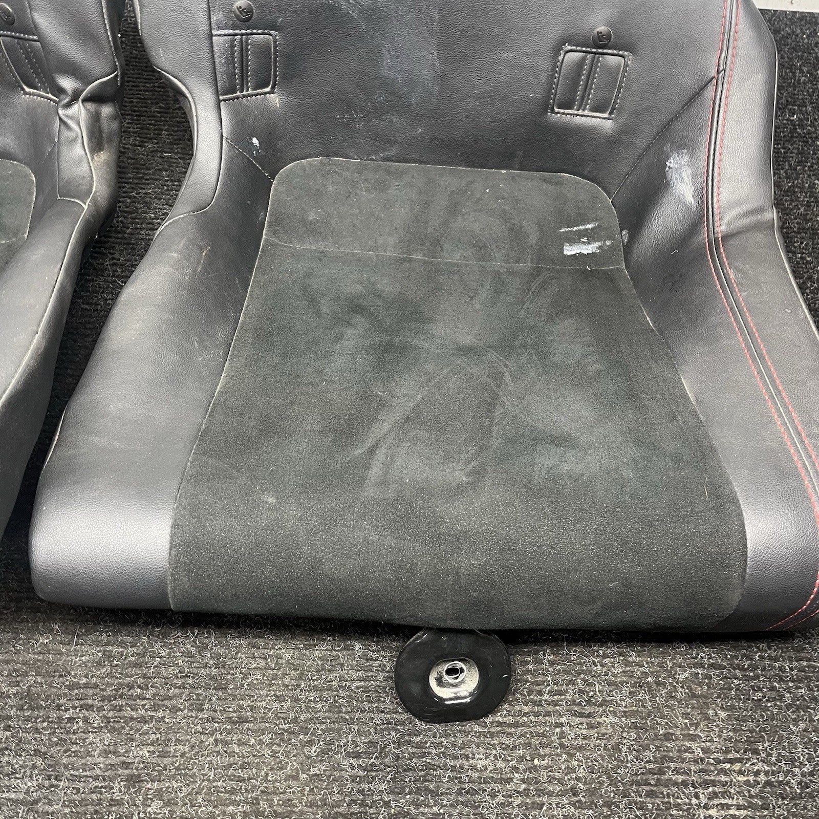 ☑️ 13-17 SUBARU BRZ REAR LOWER BOTTOM SEAT CUSHION COVER PAIR OEM