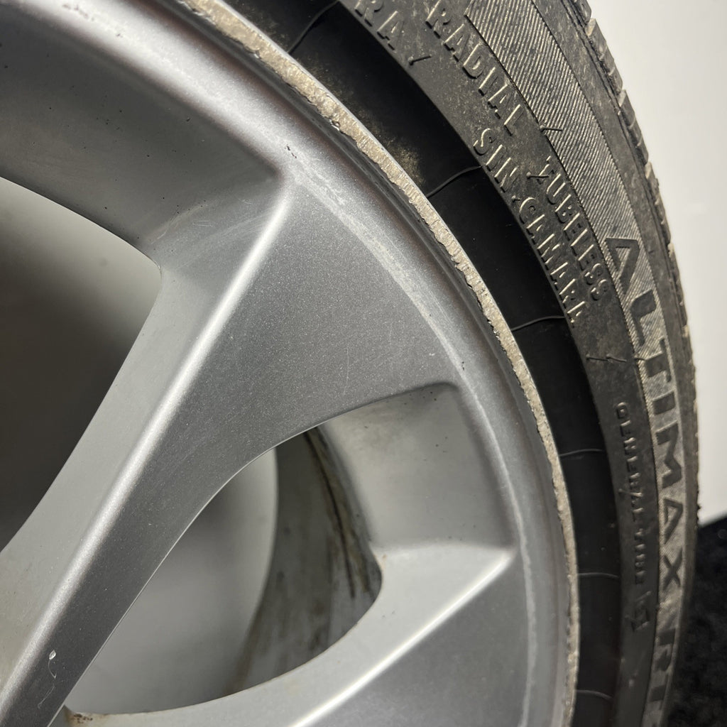 ☑️ Bmw E46 330 328 325 Oem Rim Factory Wheel 17" X 7" 10 Spoke Scuffs 6757042