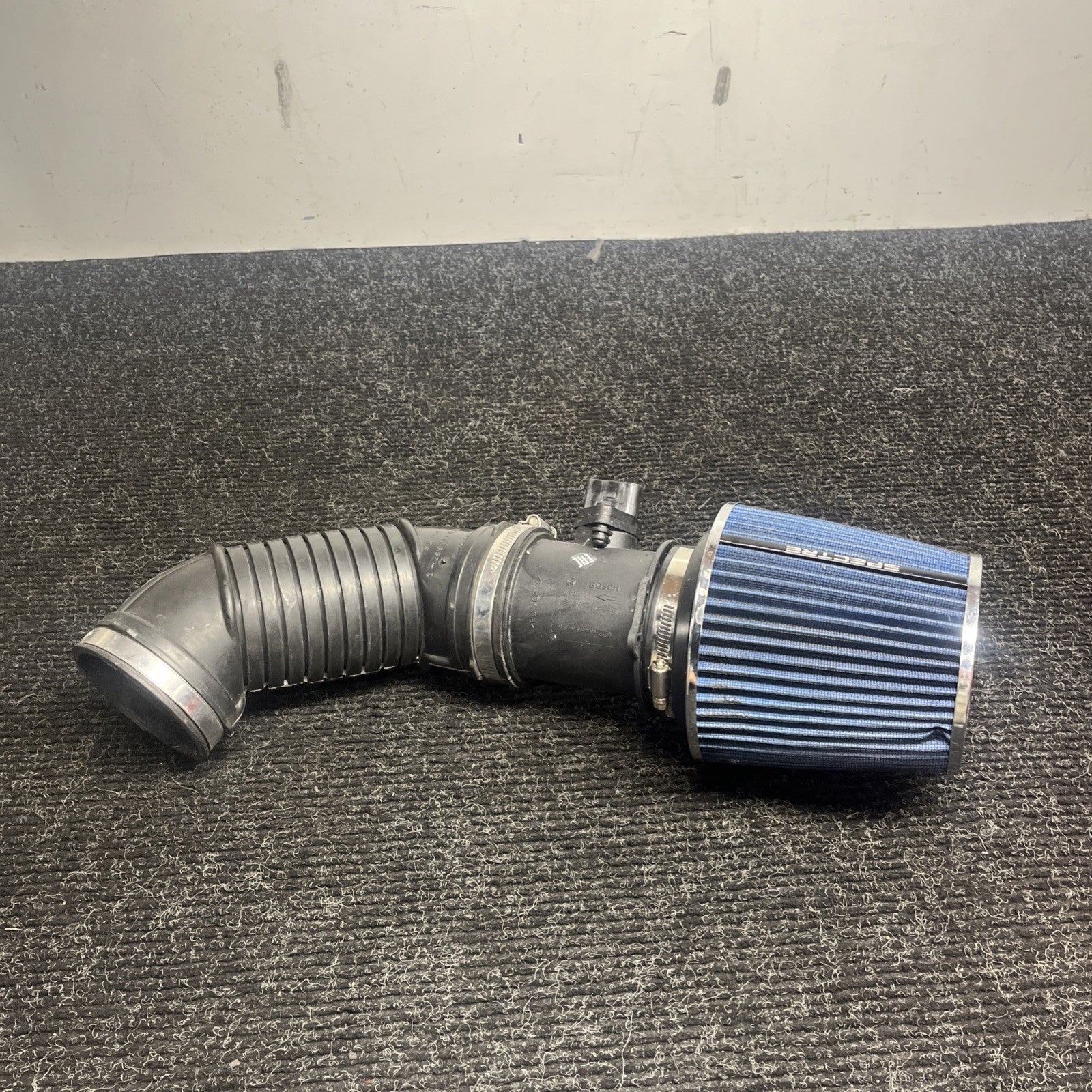 ☑️ 04-09 OEM Audi S4 4.2 Intake Throttle Body Hose Duct Tube W/ MAF and Filter