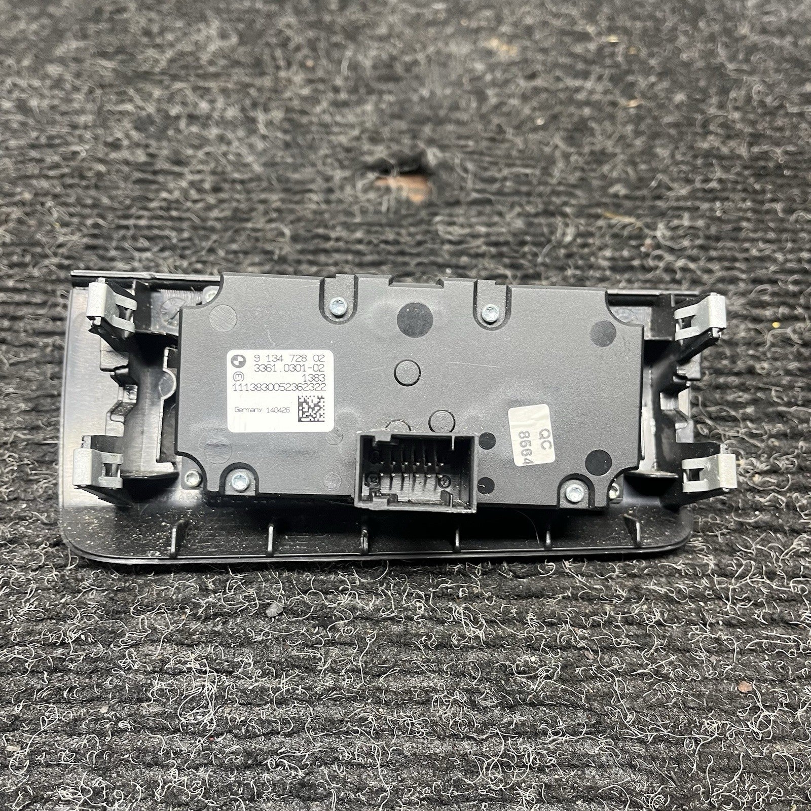 ☑️ 2007-2013 BMW X5 E70 Headlight Fog Light Lamp Control Switch OEM 9134728
