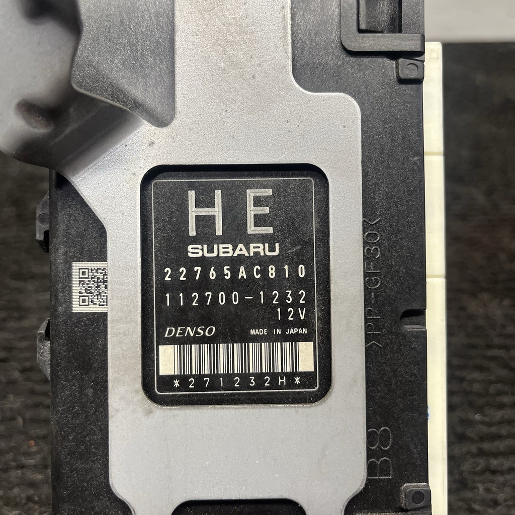 ☑️ 2013 SUBARU BR-Z 2.0L M/T ENGINE COMPUTER MODULE ECU ECM 22765AC812 OEM