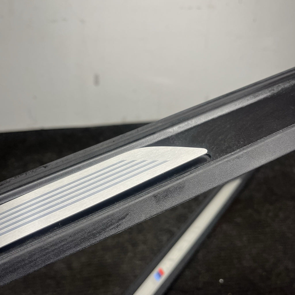 ☑️ 14-16 OEM BMW F22 M235 Pair Front Door Sills M SPORT Scuff Plate Trim SET