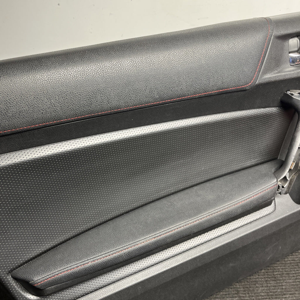 ☑️ 2013-2016 LH SCION FRS BRZ 86 OEM RED STITCHED DOOR PANELS SPEAKER ARM REST