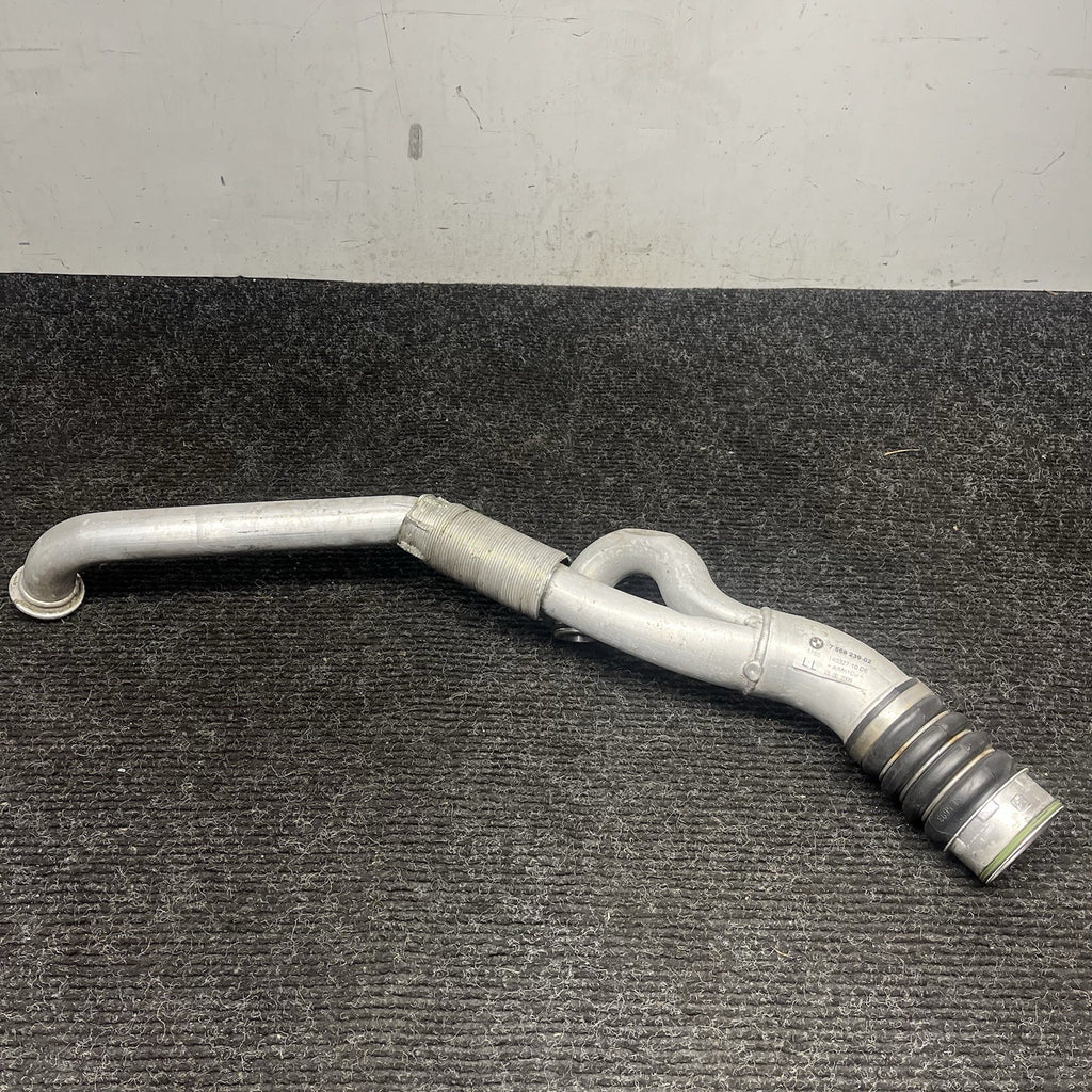 ☑️08-16 BMW 135i Z4 E82 N54 Turbocharger Outlet Charge Air BoostPipe 7568239 Oem