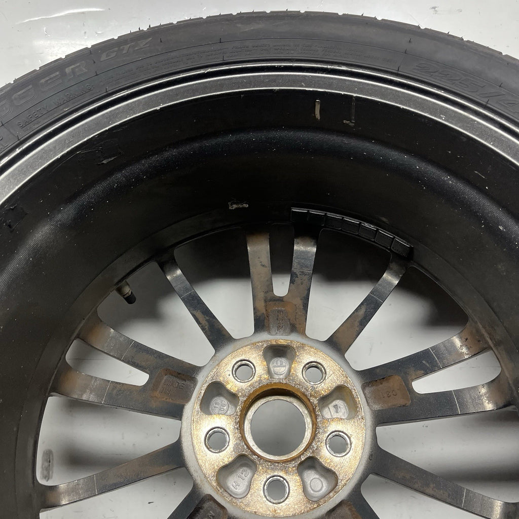 ☑️ 2013-2016 Scion FRS  17” Factory Rim 17x7 BLACK W/CHROME OEM 28111CA010