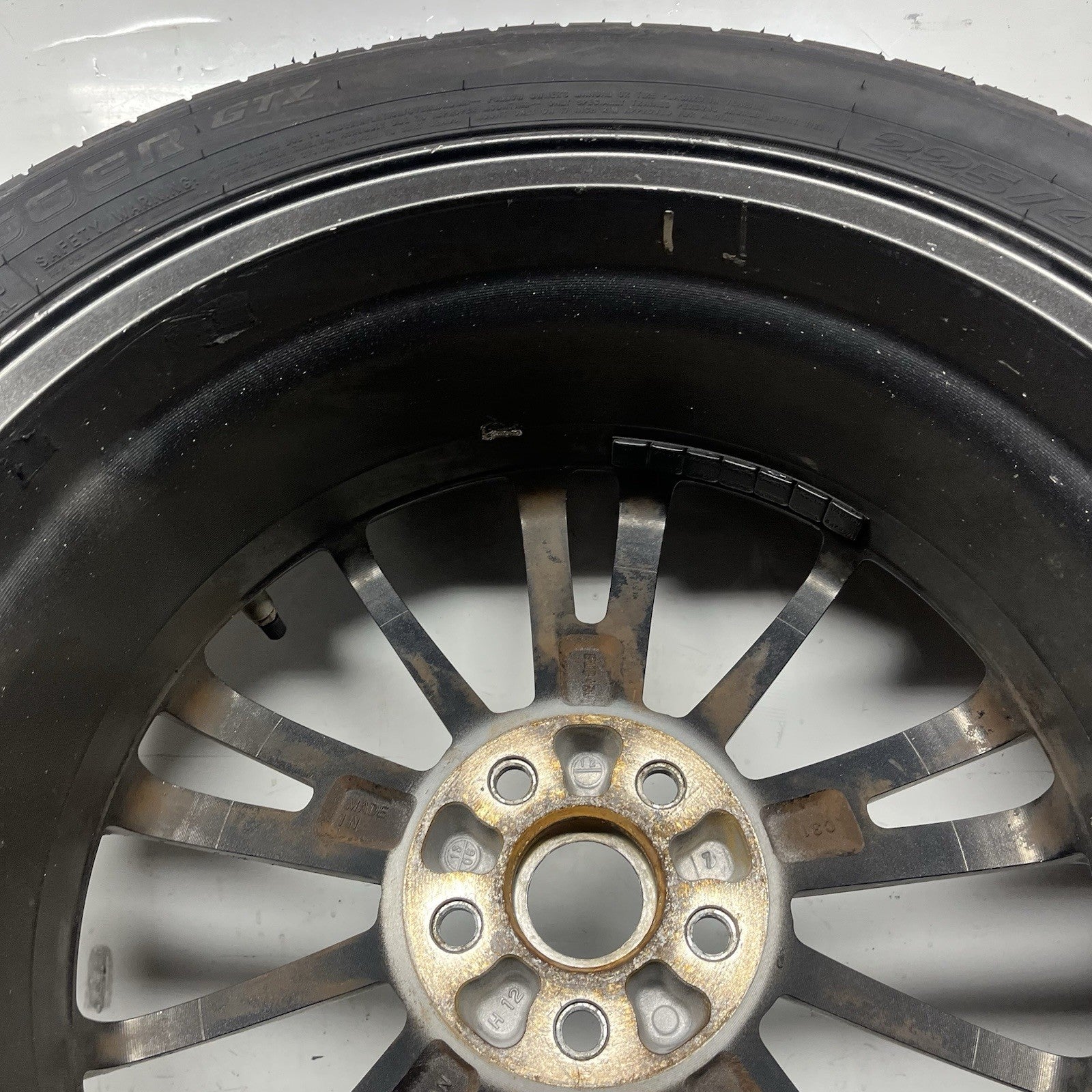 ☑️ 2013-2016 Scion FRS  17” Factory Rim 17x7 BLACK W/CHROME OEM 28111CA010