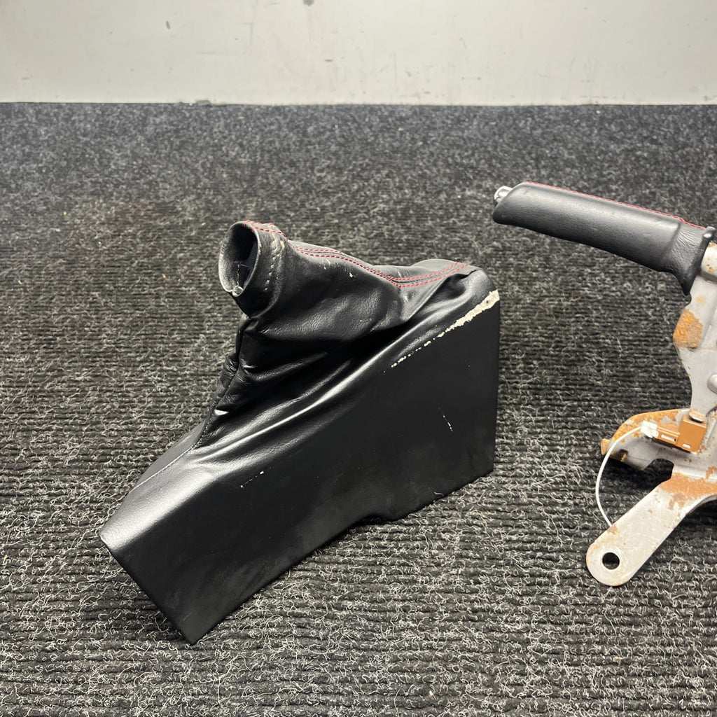 ☑️ 2017-2020 SUBARU BRZ FRS A86 GT86 FA20 2.0L OEM LEATHER E-BRAKE HANDLE ASSY
