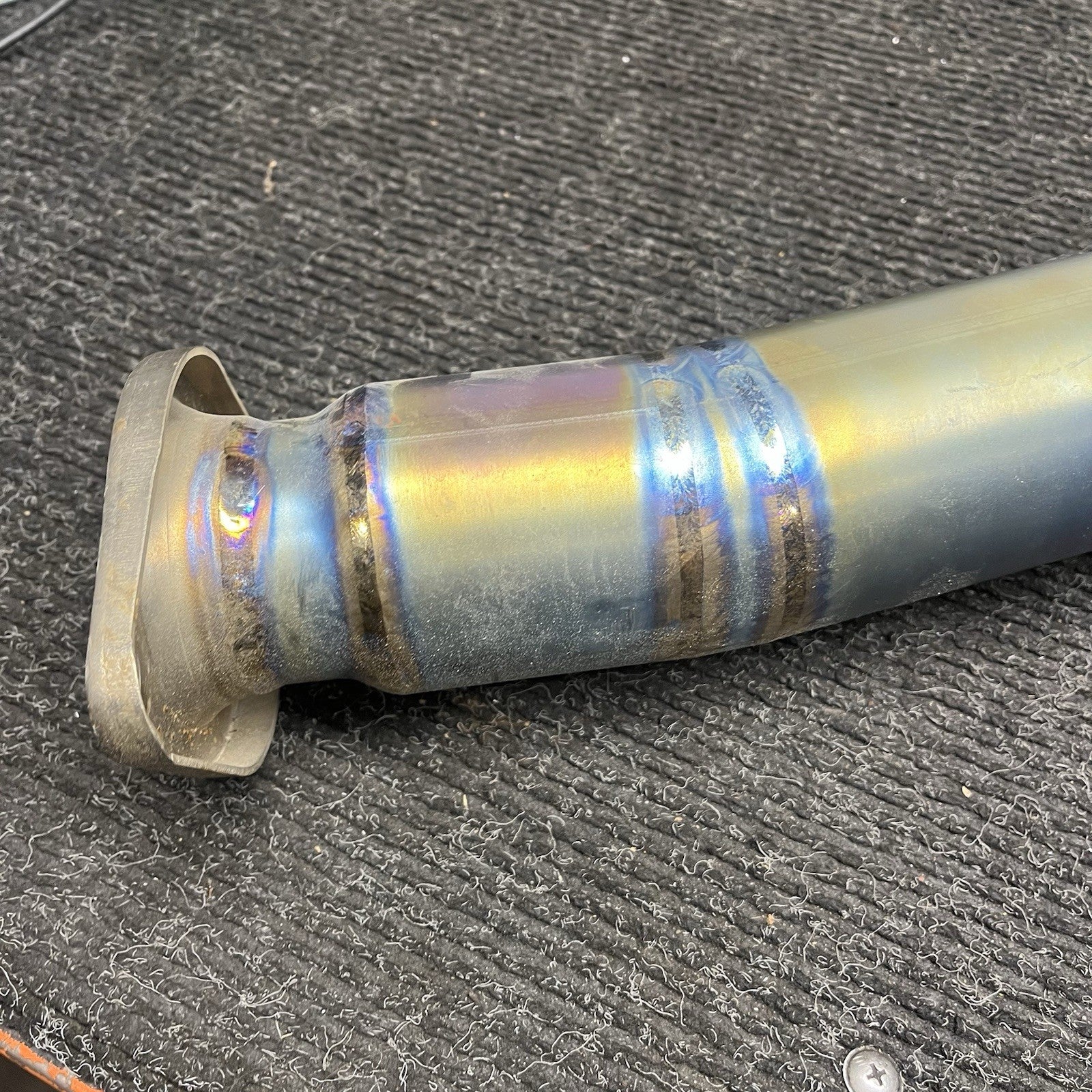 ☑️ Full Titanium Midpipe Exhaust for Subaru WRX STI 2008-2021