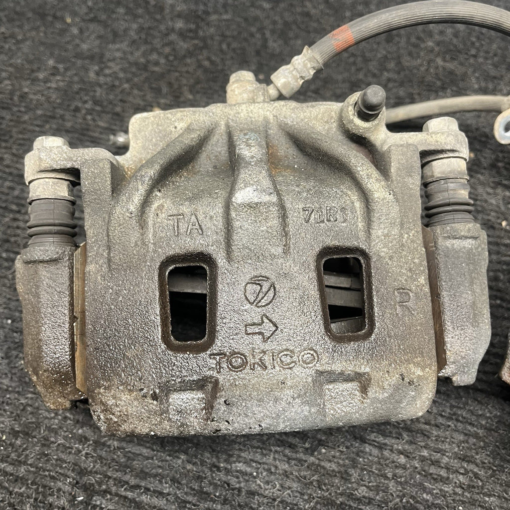 ☑️ 2015-2021 Subaru WRX OEM 2 Piston Front Brake Calipers 26292AG040 26292AG050