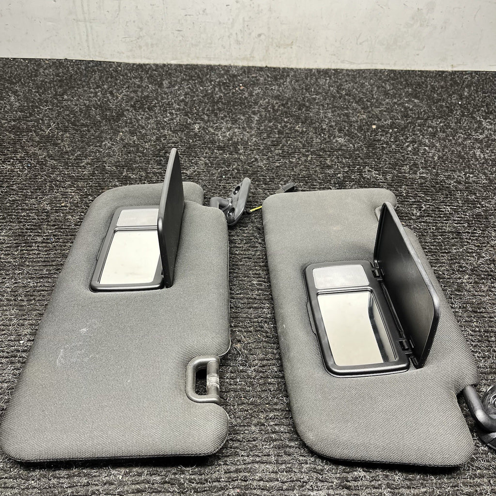 ☑️ 2015-2019 Subaru WRX STI Left Driver Passenger Right Sun Visor Pair OEM 15-19