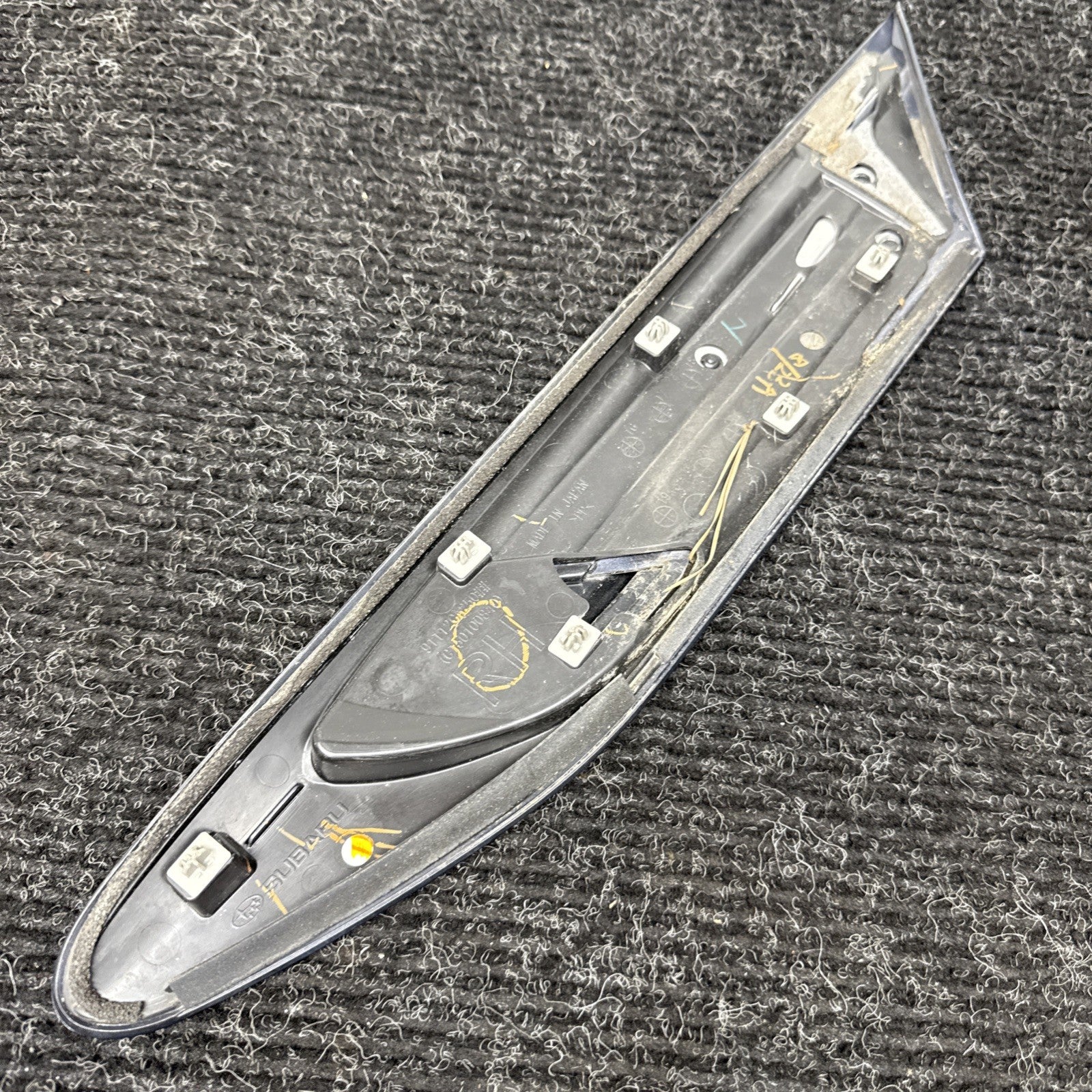 ☑️ 2017-2020 Toyota 86 TRD Right Passenger Fender Garnish Trim Grey Gray OEM