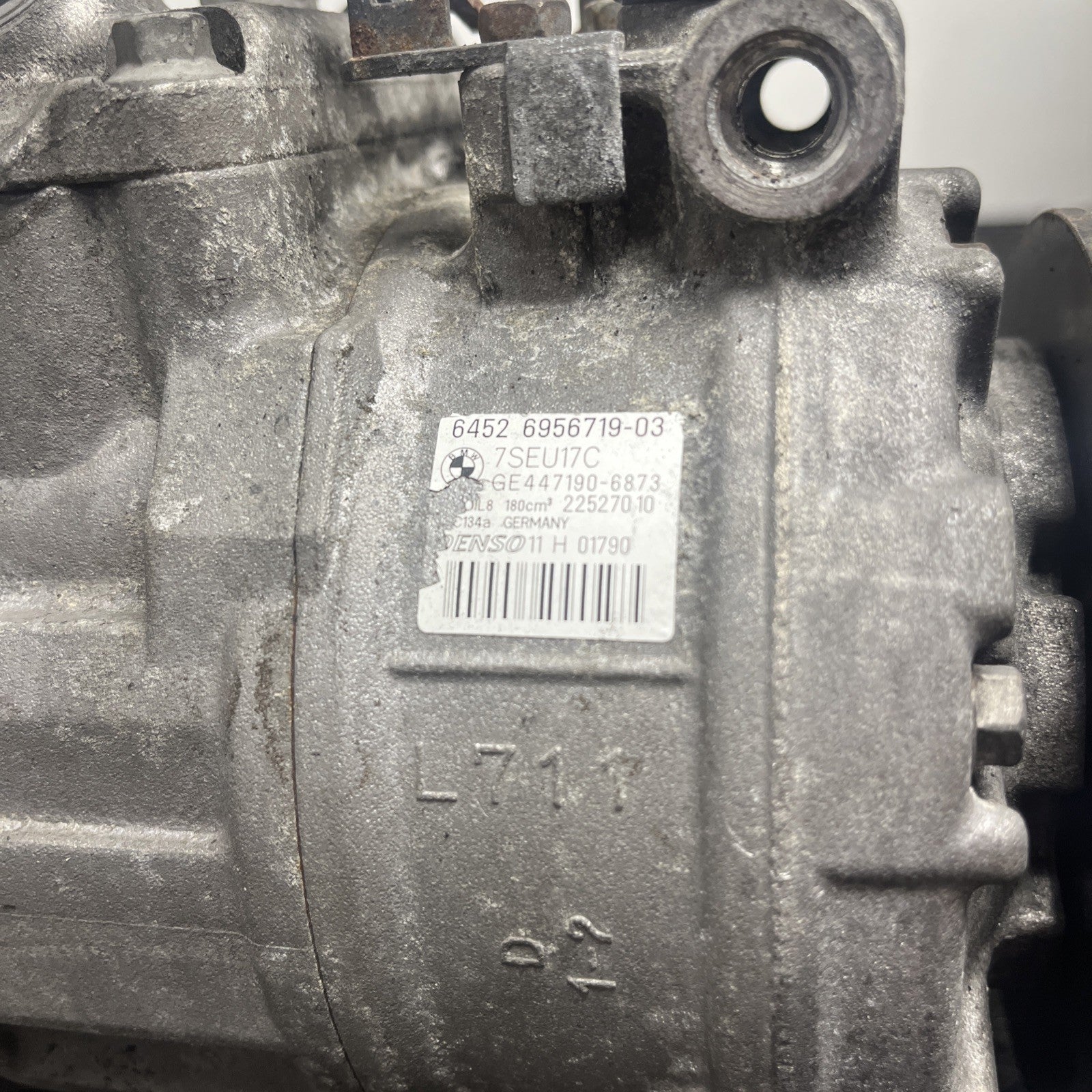 ☑️ BMW E92 135i 335i N54 N55 ENGINE A/C AC COMPRESSOR AIR CONDITIONING UNIT OEM