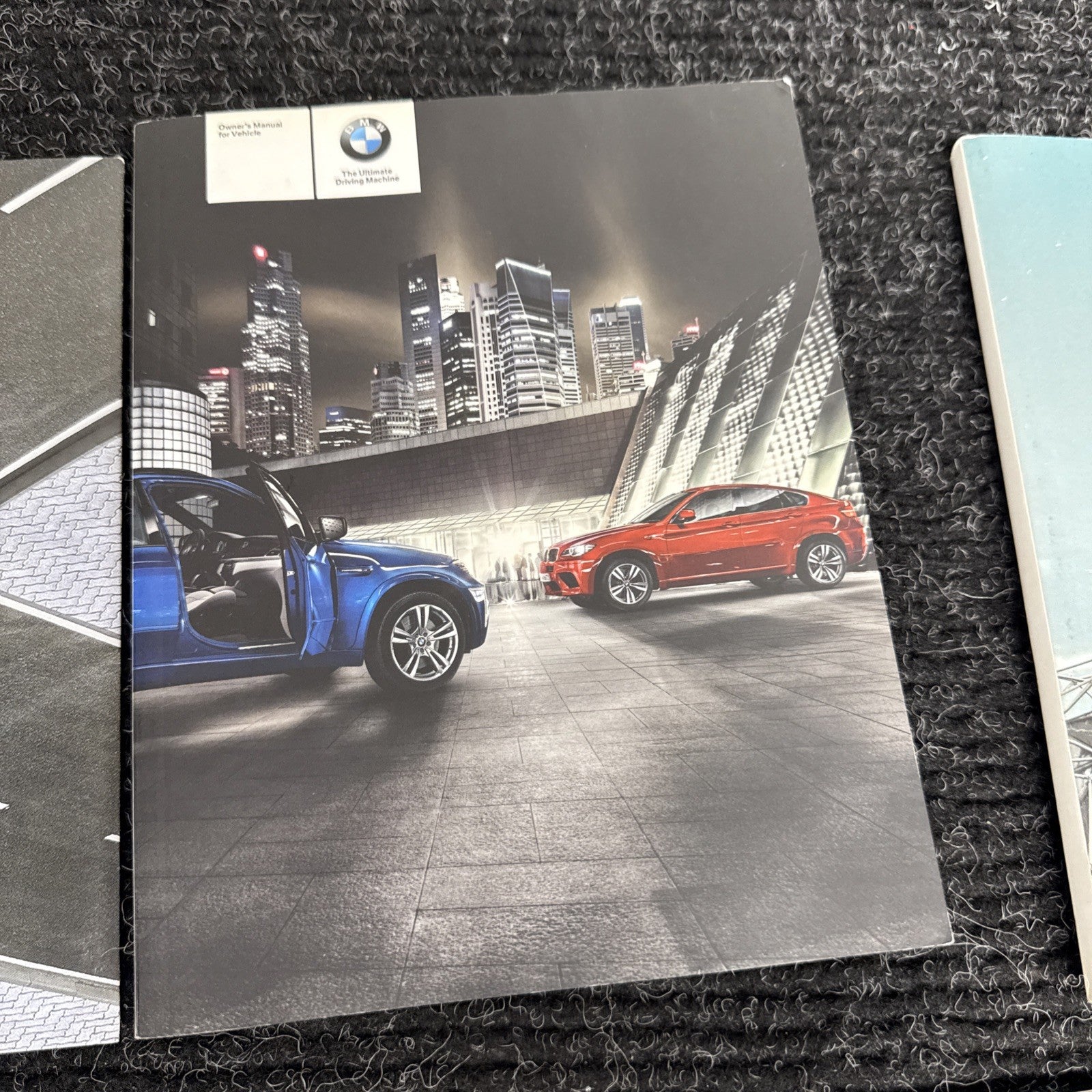 ☑️ 2010-2013 OEM BMW E70 E71 X5M X6M Owners Manual Book w/ Wallet SET