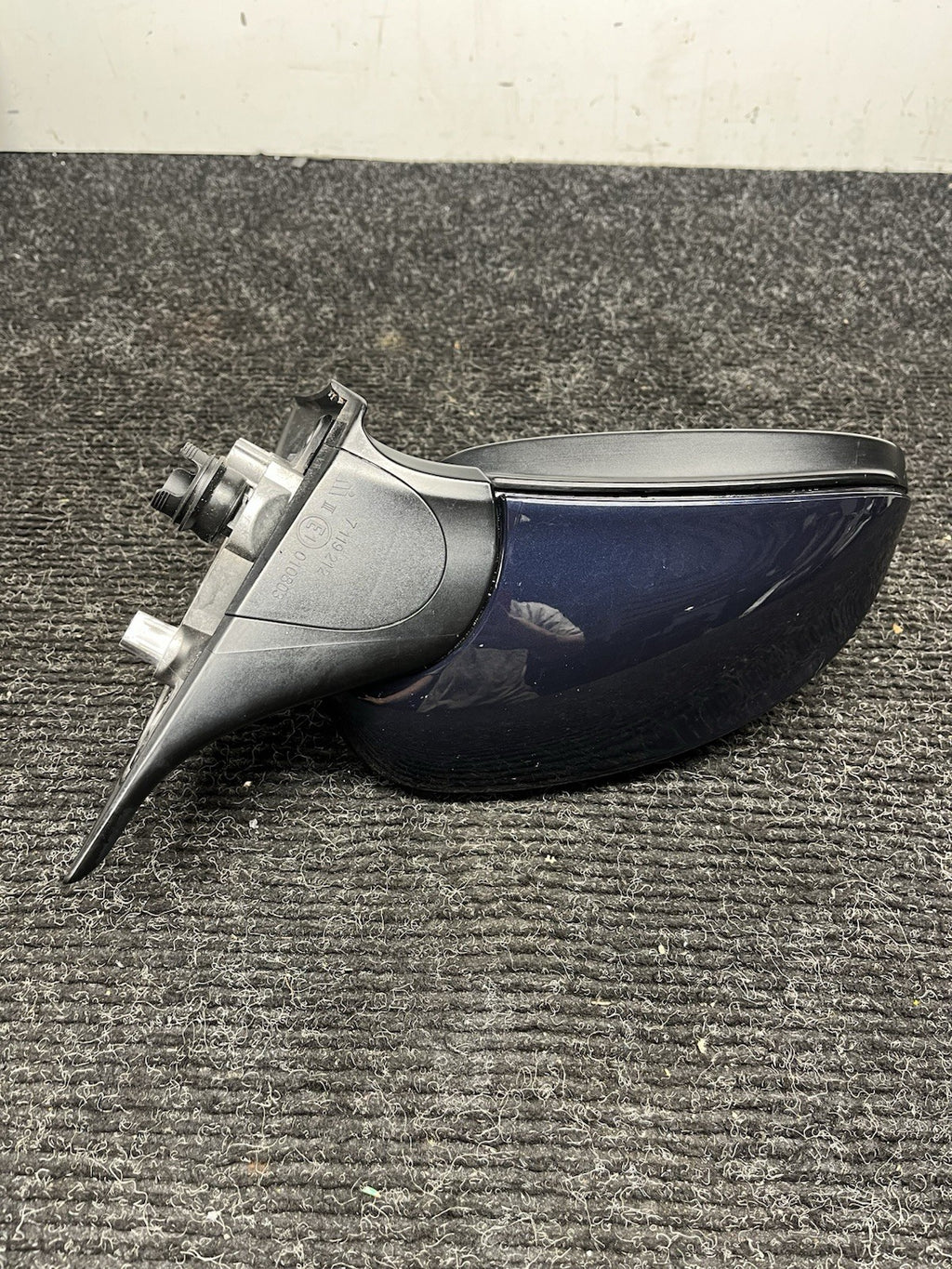 ☑️ 07-09 BMW E92 E93 328i 335i 3-Pin PASSENGER RIGHT RH MIRROR DARK BLUE OEM