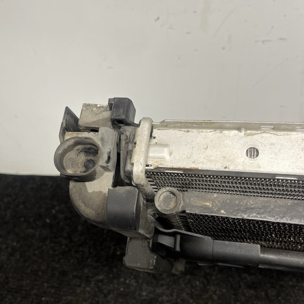 ☑️ 2001-06 BMW E46 330i M54 ENGINE RADIATOR A/C CONDENSER OIL COOLER SHROUD SET