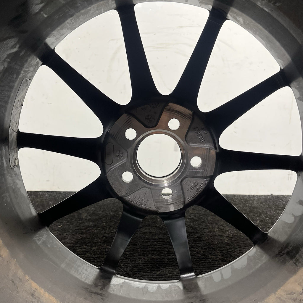☑️ 18X9.5 Enkei TS10 Wheel/Rim Gloss Black 5x100 Inset 45