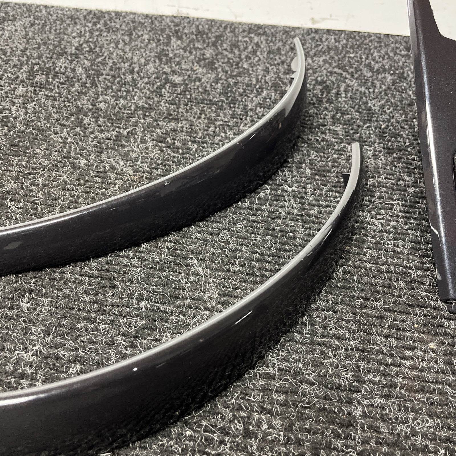☑️ 08-13 OEM BMW E82 E88 135 128 Gloss Black Dash Door Interior Trim SET