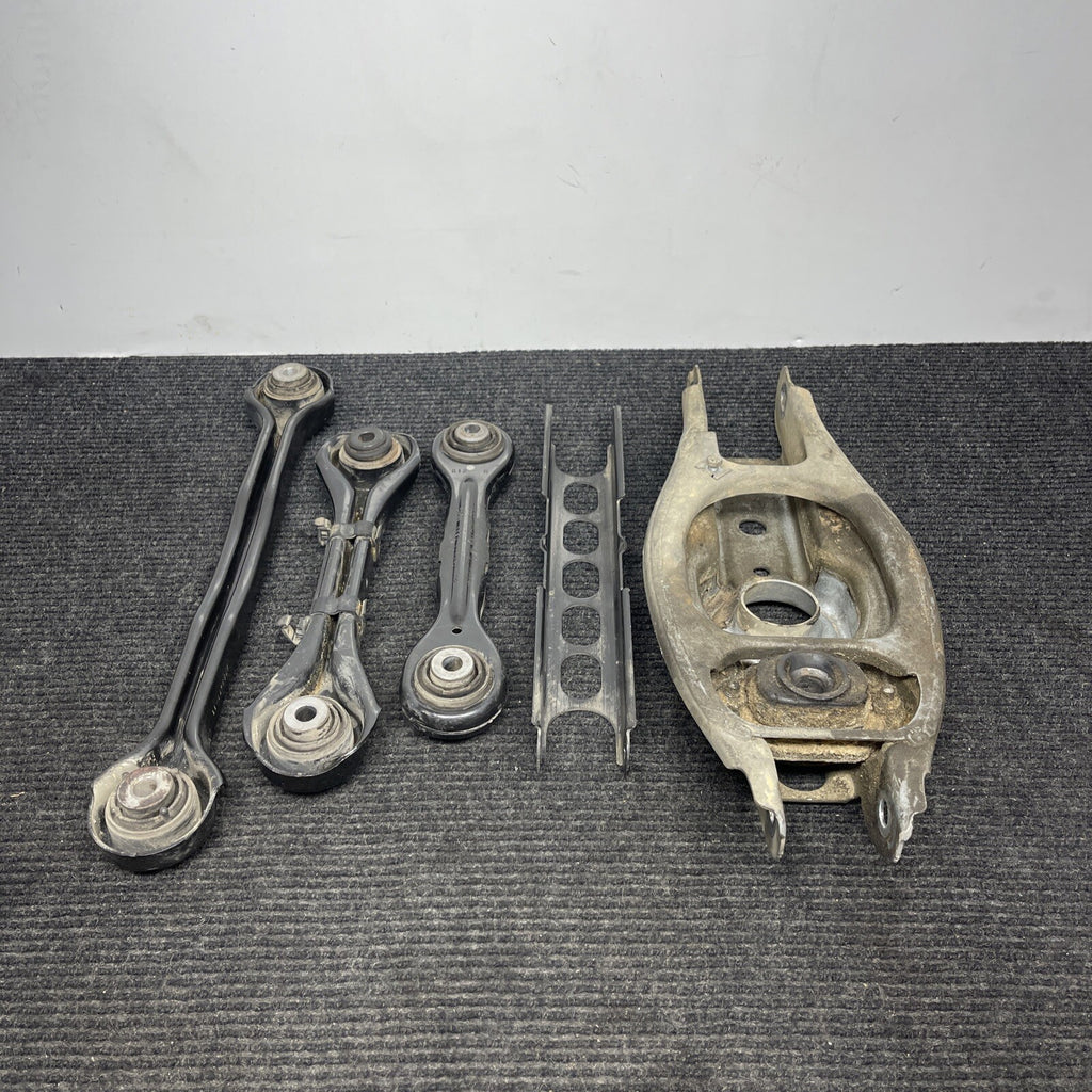 ☑️ OEM BMW E82 E90 E92 Rear Left Lower Upper Suspension Control Arm Wishbone SET