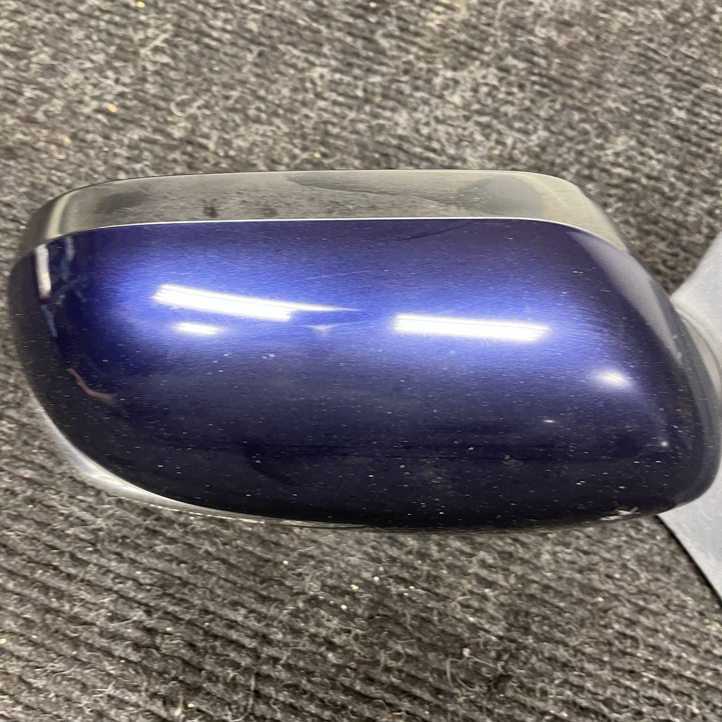 ☑️ 2008-2014 Subaru WRX STI RH Right Passenger Door Mirror DGM Dark Blue OEM