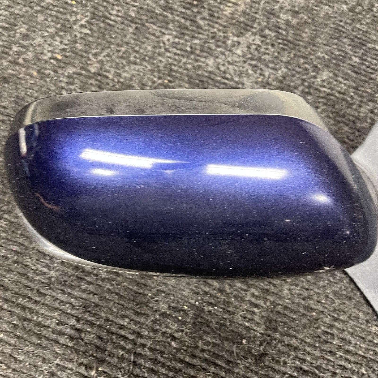 ☑️ 2008-2014 Subaru WRX STI RH Right Passenger Door Mirror DGM Dark Blue OEM