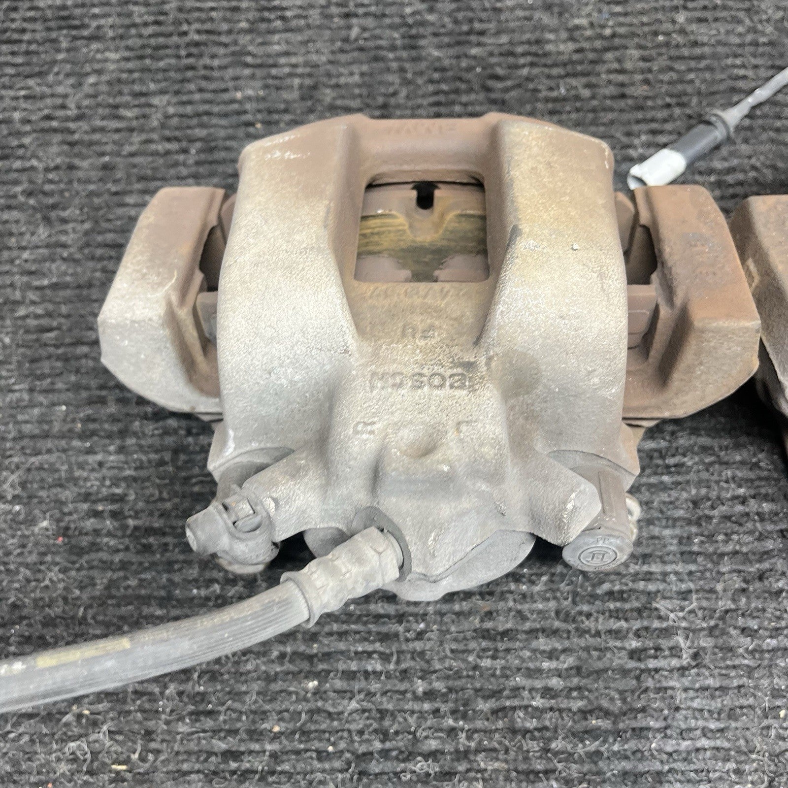 ☑️ 12-16 BMW 328I F30 RWD FRONT LEFT & RIGHT SIDE ABS BRAKE CALIPER SET OF 2 OEM