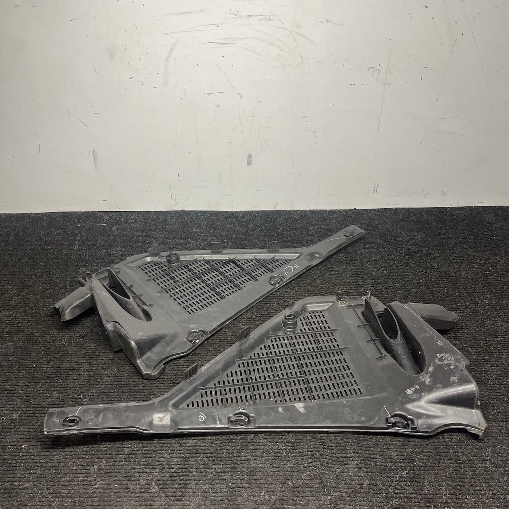☑️ 07-14 BMW E70 E71 X5 X6 Left Right AC Air Cabin Filter Housing Cover Set OEM