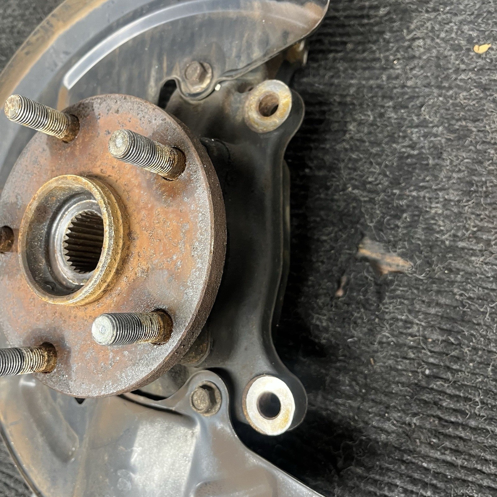 ☑️ 2015-2021 SUBARU WRX 2.0L AWD FRONT LEFT SIDE SPINDLE KNUCKLE WHEEL HUB OEM