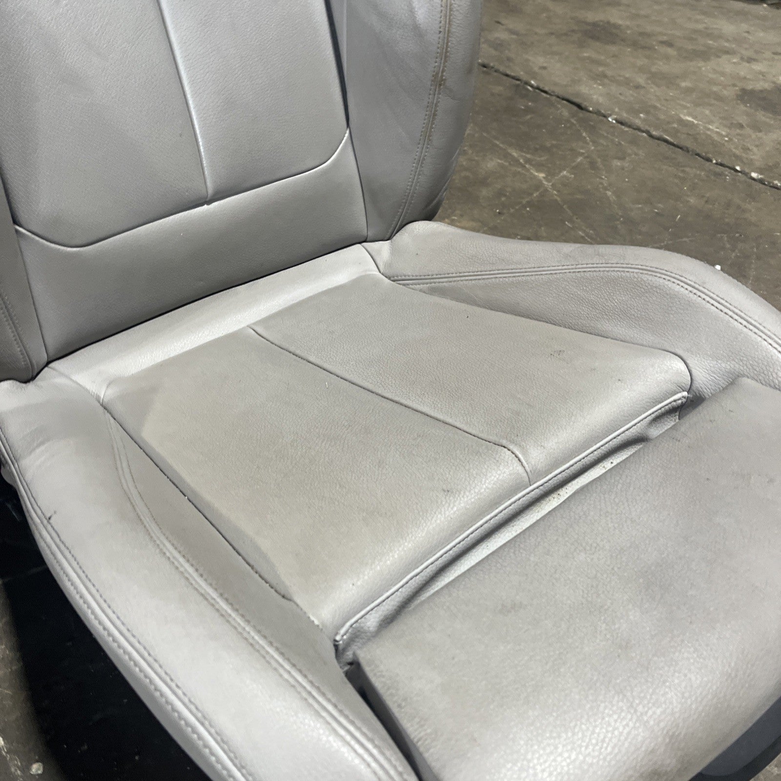 ☑️ BMW 2012-2016 F30 FRONT SPORT SEATS PAIR SET OYSTER OEM NON-HEATED