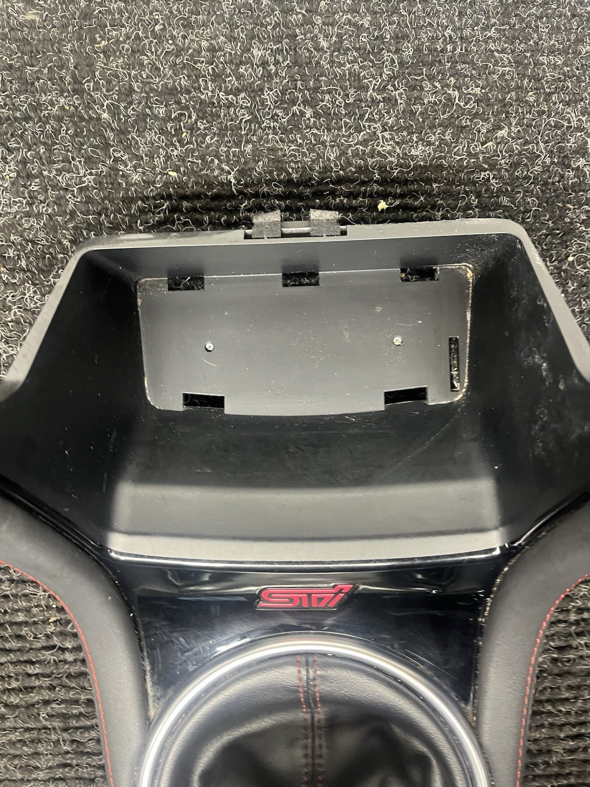 ☑️ 18-21 SUBARU WRX STI CENTER CONSOLE SHIFT BOOT SURROUND BEZEL PANEL TRIM OEM