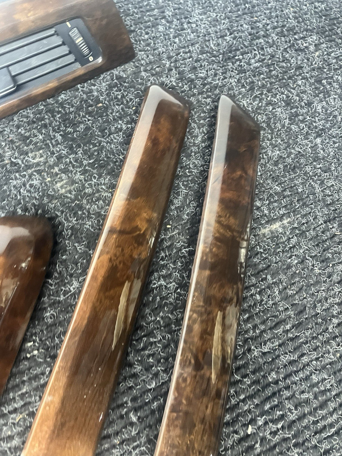 ☑️ 06-11 BMW 3 SERIES E92 COUPE INTERIOR CONSOLE DOOR DASH TRIM SET WOOD GRAIN