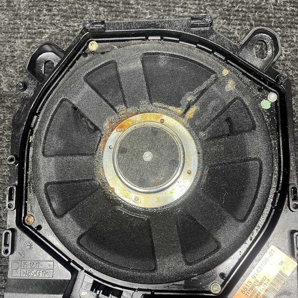 ☑️ 07-13 BMW E90 E92 328i 335i M3 Floor Speaker Subwoofer Passenger 9143136 OEM