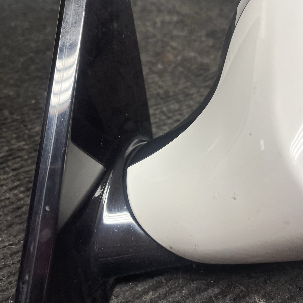 ☑️ 10-13 OEM BMW E82 E88 Front Left Driver Side Heated Mirror Assembly White
