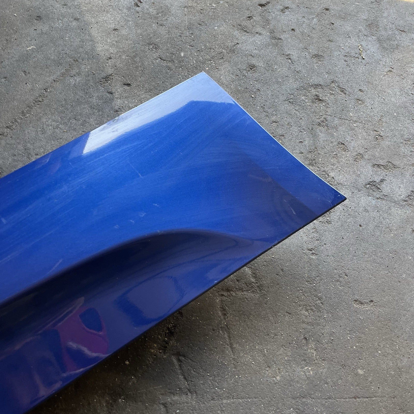 ☑️ 07-13 OEM BMW E92 E93 328 335 Passenger Side Skirt Rocker Panel Lemans Blue