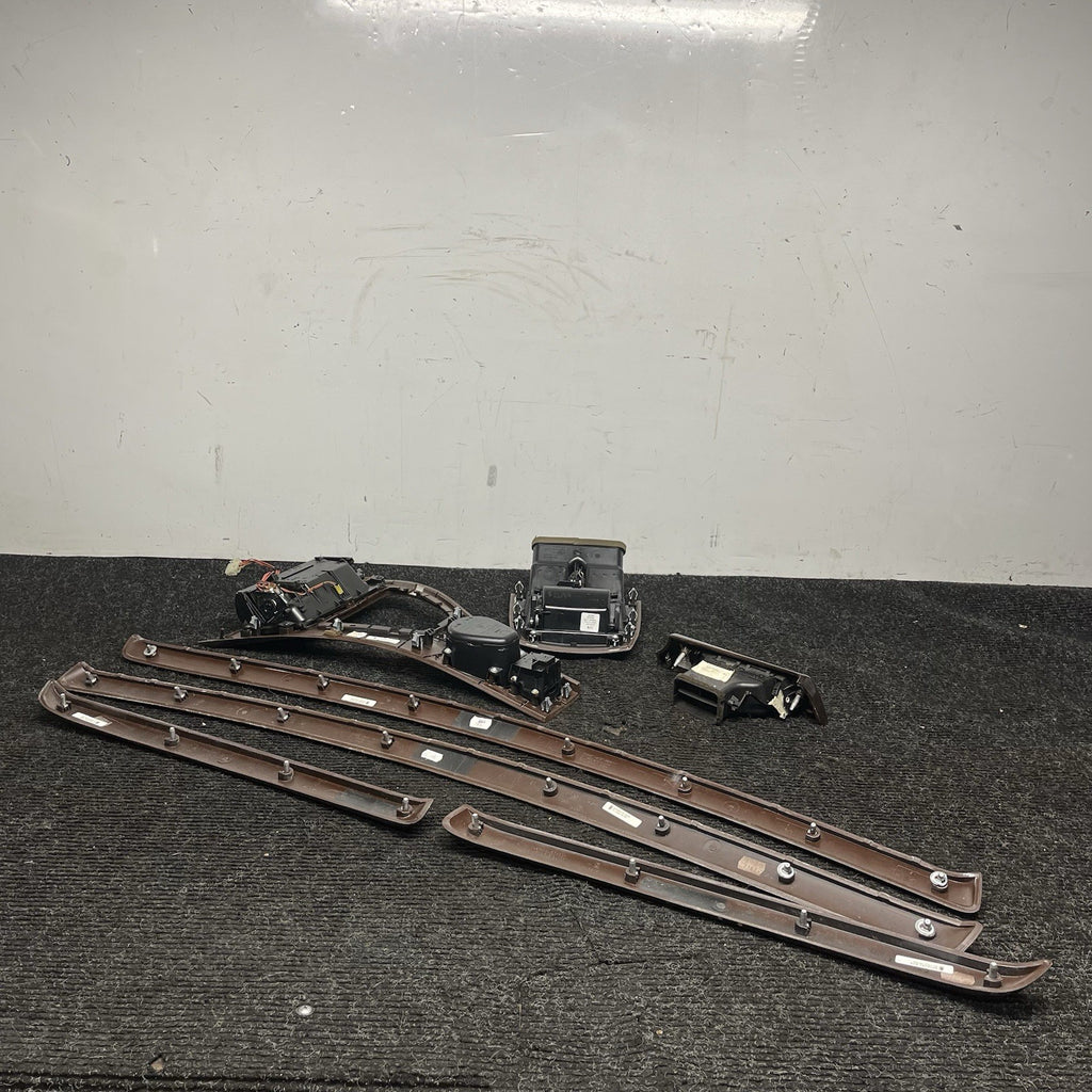 ☑️ 07-08 OEM BMW E93 335i Interior Dash Door Center Console Fine Wood Trim SET