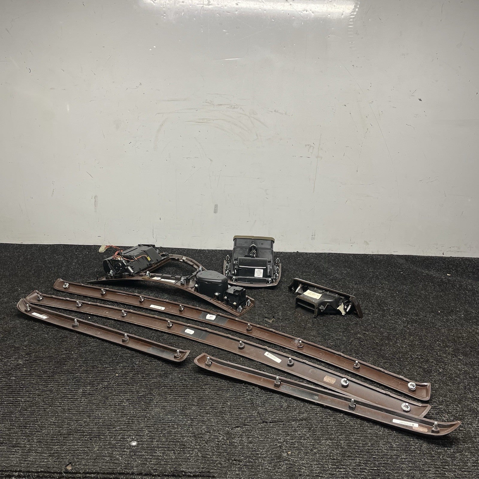 ☑️ 07-08 OEM BMW E93 335i Interior Dash Door Center Console Fine Wood Trim SET