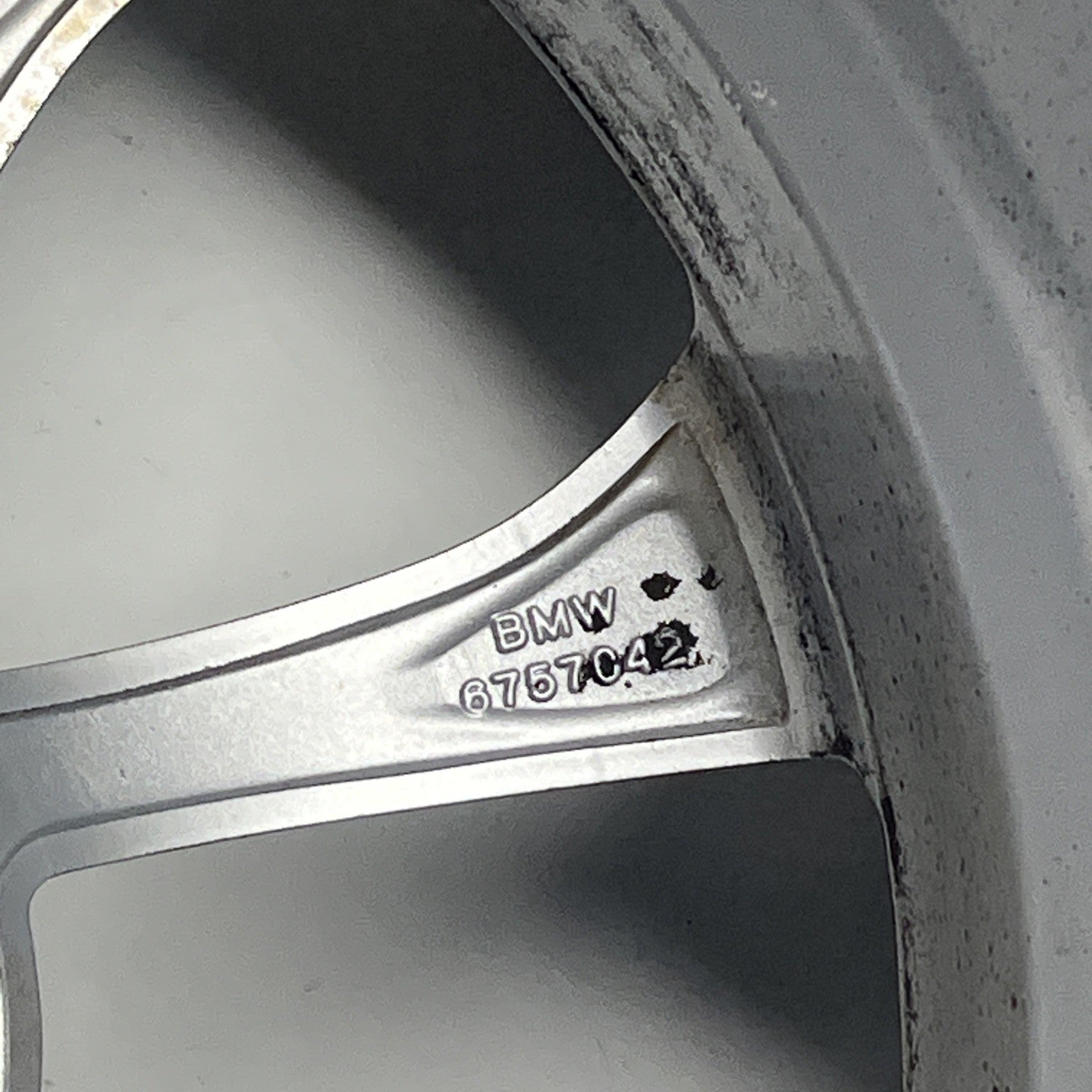 ☑️ Bmw E46 330 328 325 Oem Rim Factory Wheel 17" X 7" 10 Spoke Scuffs 6757042