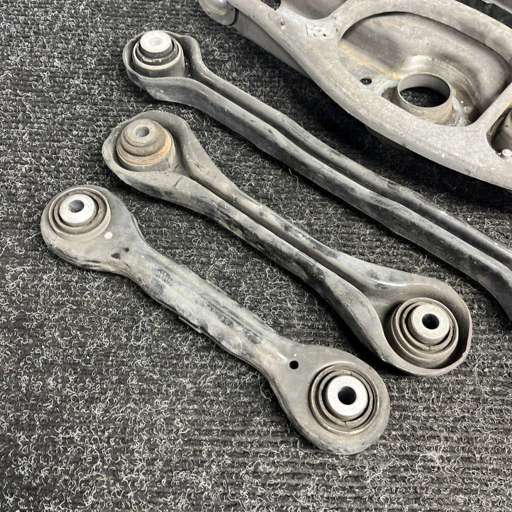 ☑️ OEM BMW E82 E90 E92 Rear Left Lower Upper Suspension Control Arm Wishbone SET