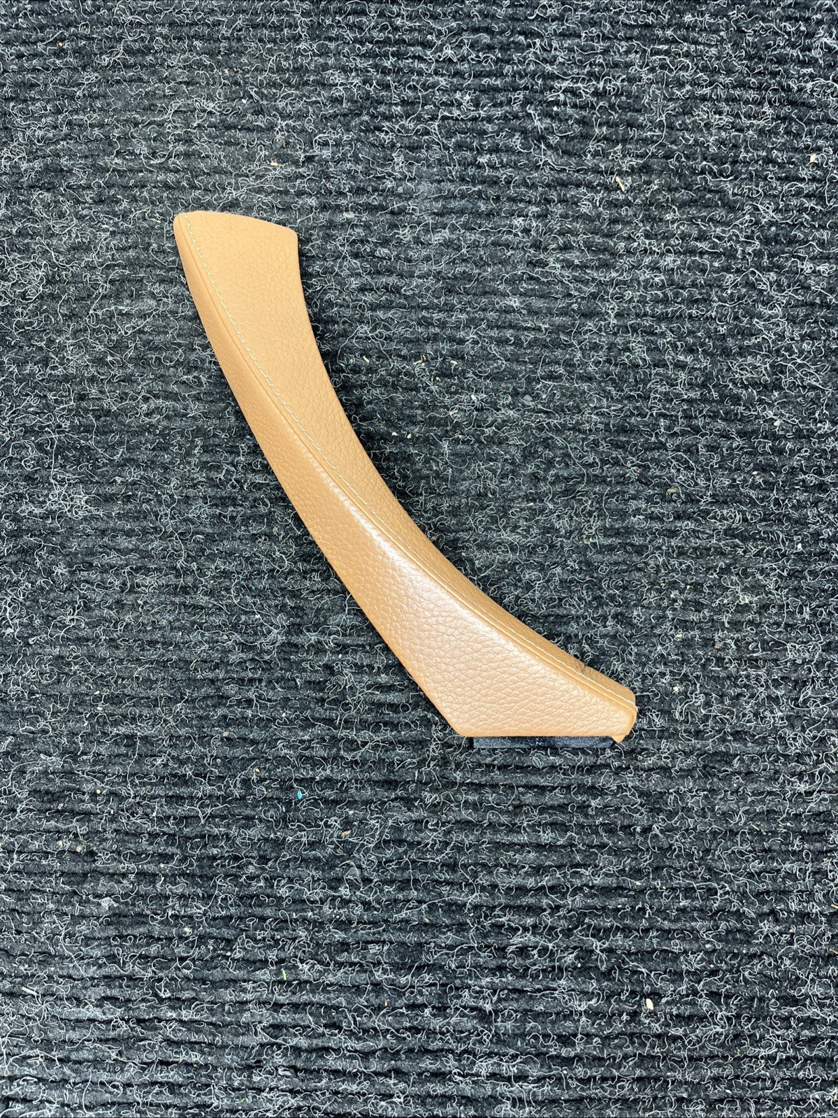☑️ 07-13 OEM BMW E92 E93 M3 335 Right Door Panel Grab Handle Trim Leather Brown